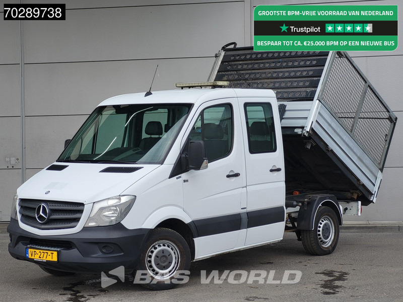 Mercedes-Benz Sprinter 310 CDI Automaat 3 zijdige Kipper Dubbe Cabine Trekhaak Tipper Benne Open laadbak Airco Trekhaak - Tipper van: picture 1 Mercedes-Benz Sprinter 310 CDI Automaat 3 zijdige Kipper Dubbe Cabine Trekhaak Tipper Benne Open laadbak Airco Trekhaak - Tipper van: picture 1