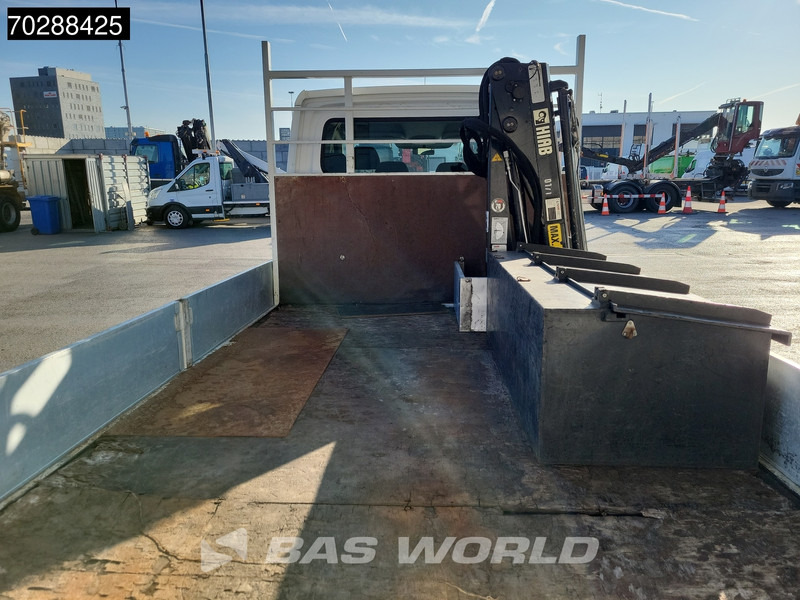 Flatbed van Mercedes-Benz Sprinter 310 CDI Euro6 Automaat Open laadbak Kraanwagen HIAB 017T-2 Navi Airco Euro6 Kraan Crane Kranwagen Pickup Pritsche Airco: picture 11