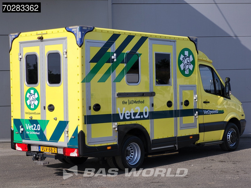 Ambulance Mercedes-Benz Sprinter 519 CDI MARGE! 3.0L V6 Automaat 190PK Ambulance Trekhaak Airco Cruise APK 02-2026 Euro6 Rettungswagen Krankenwagen 13m3 Airco Tr: picture 6