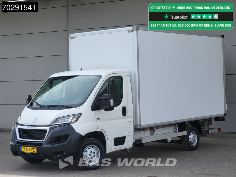 Peugeot Boxer 130PK Bakwagen Laadklep Dhollandia Lat om lat Airco Koffer Meubelbak 20m3 Airco - Box van: picture 1 Peugeot Boxer 130PK Bakwagen Laadklep Dhollandia Lat om lat Airco Koffer Meubelbak 20m3 Airco - Box van: picture 1