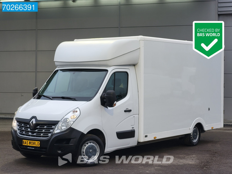 Renault Master 130pk Bakwagen Airco Cruise Meubelbak Plancher Verkoopwagen Foodtruck Paardenwagen 20m3 Airco Cruise control - Box van: picture 1 Renault Master 130pk Bakwagen Airco Cruise Meubelbak Plancher Verkoopwagen Foodtruck Paardenwagen 20m3 Airco Cruise control - Box van: picture 1