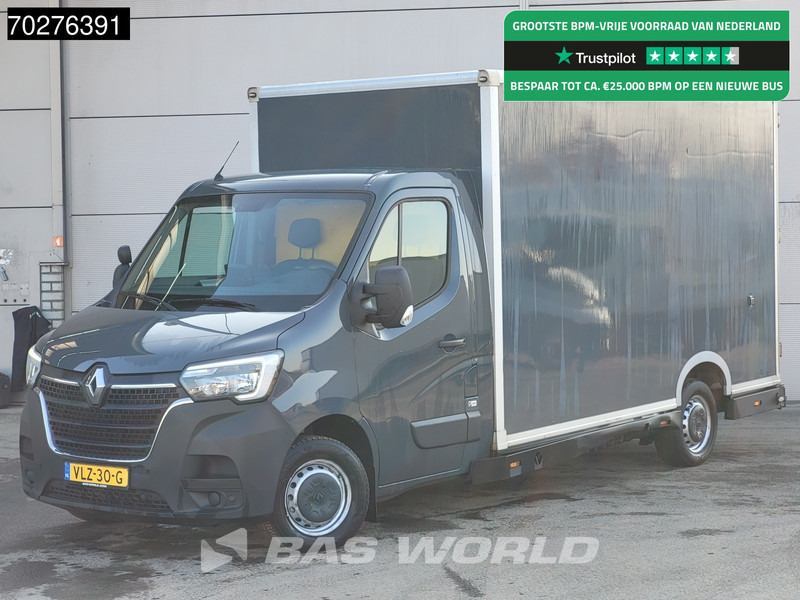 Box van Renault Master 150PK Bakwagen Airco Cruise Luchtvering Meubelbak Plancher Verkoopwagen Foodtruck Paardenwagen 17m3 Airco Cruise control: picture 1