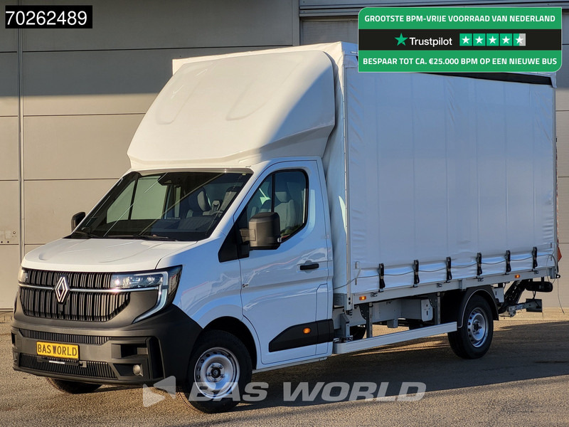 Renault Master 170pk 2025model BPM vrij!! Laadklep Schuifzeil Carplay LED Airco Cruise Bakwagen Meubelbak Zeilenwagen Schuifzeilen Plane Airco Cruise - Curtain side van: picture 1 Renault Master 170pk 2025model BPM vrij!! Laadklep Schuifzeil Carplay LED Airco Cruise Bakwagen Meubelbak Zeilenwagen Schuifzeilen Plane Airco Cruise - Curtain side van: picture 1