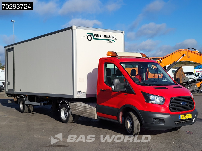 Tractor unit Ford Transit 130pk BE-Combi Velthuizen Laadklep Zijdeur Airco APK 01-2026 Euro6 Airco: picture 5