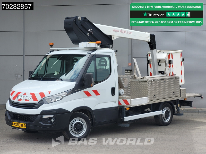 Iveco Daily 35S14 Hoogwerker Klubb 11meter werkhoogte Navi Airco Cruise Camera Euro6 Hubarbeitsbühne 1Personen Airco Cruise control - Van: picture 1 Iveco Daily 35S14 Hoogwerker Klubb 11meter werkhoogte Navi Airco Cruise Camera Euro6 Hubarbeitsbühne 1Personen Airco Cruise control - Van: picture 1