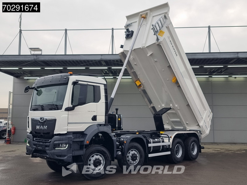 MAN TGS 41.480 8X8 8x8 20m3 KH Kipper tarpaulin Manual Big-axle Steel suspension Euro 6 - Tipper: picture 3 MAN TGS 41.480 8X8 8x8 20m3 KH Kipper tarpaulin Manual Big-axle Steel suspension Euro 6 - Tipper: picture 3