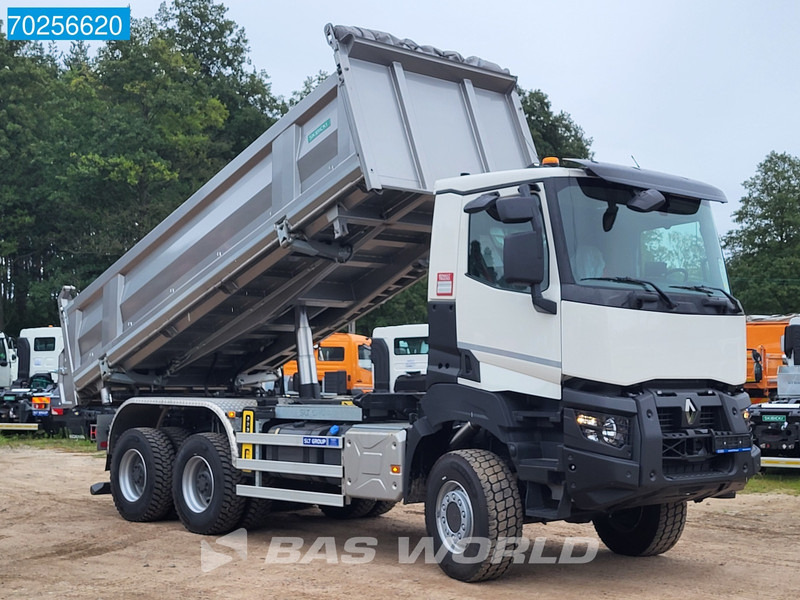 Renault K 520 6X6 6x6 Big-Axle 6m3 3-Seiten-Kipper Automatic Euro 6 - Tipper: picture 3 Renault K 520 6X6 6x6 Big-Axle 6m3 3-Seiten-Kipper Automatic Euro 6 - Tipper: picture 3