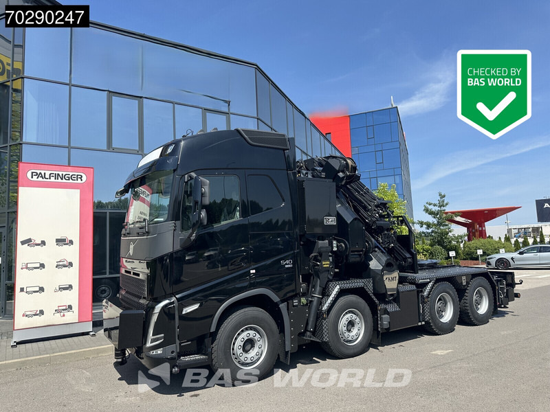 Volvo FH 540 FH 8X4 NEW! Palfinger PK1050 TEC G Crane Kran + JIB Winch Dynamic Steering Navi - Dropside/ Flatbed truck, Crane truck: picture 1 Volvo FH 540 FH 8X4 NEW! Palfinger PK1050 TEC G Crane Kran + JIB Winch Dynamic Steering Navi - Dropside/ Flatbed truck, Crane truck: picture 1
