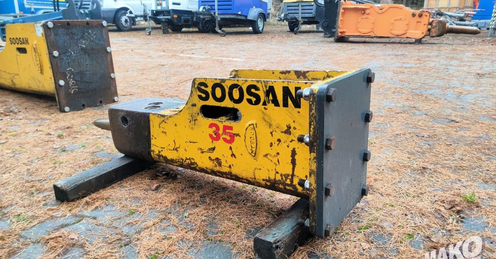 Młot hydrauliczny Soosan SQ35 230kg do koparki - Attachment for Construction machinery: picture 4 Młot hydrauliczny Soosan SQ35 230kg do koparki - Attachment for Construction machinery: picture 4