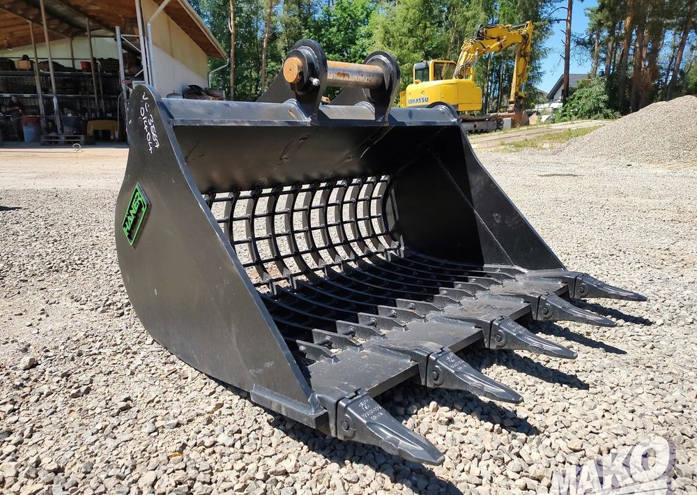 NOWA Łyżka Haner 137cm przesiewna do koparki Miller fi 80 - Attachment for Construction machinery: picture 3 NOWA Łyżka Haner 137cm przesiewna do koparki Miller fi 80 - Attachment for Construction machinery: picture 3