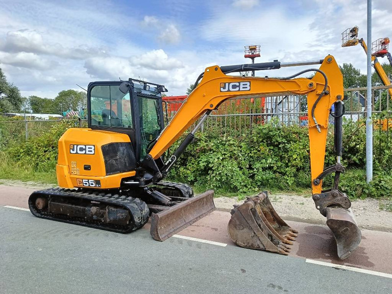 JCB 55 Z-1 midigraver 5 ton excavator bagger graafmach - Mini excavator: picture 1 JCB 55 Z-1 midigraver 5 ton excavator bagger graafmach - Mini excavator: picture 1