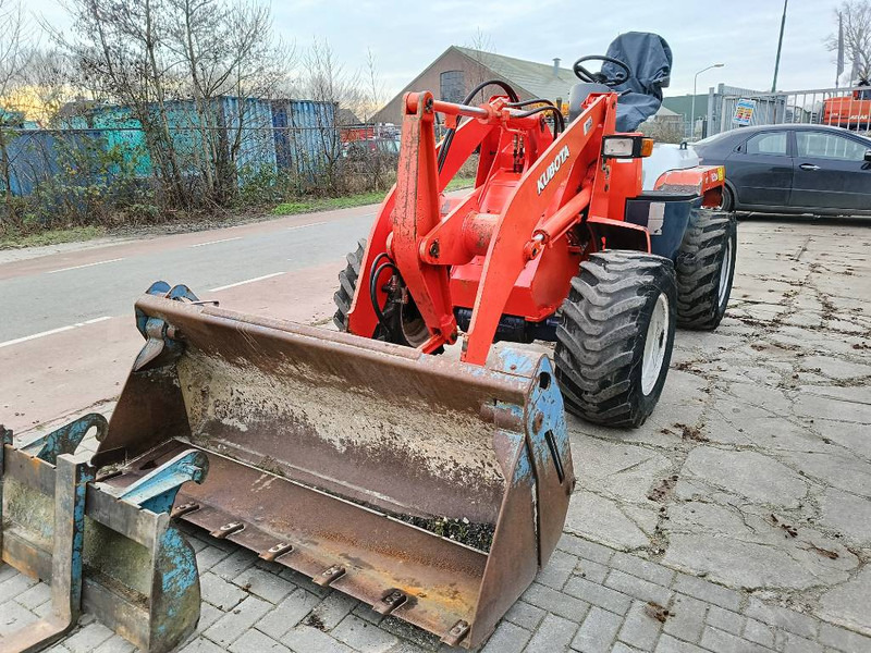 Wheel loader Kubota R 520 shovel wiellader loader lader met bak/vorken: picture 6