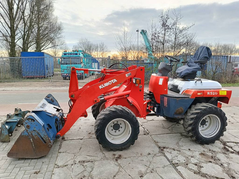 Wheel loader Kubota R 520 shovel wiellader loader lader met bak/vorken: picture 8