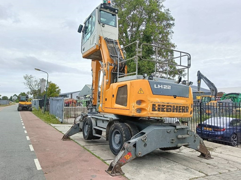 Liebherr LH 22 M overslagkraan wastehandler umslagbagger CE - Waste/ Industry handler: picture 4 Liebherr LH 22 M overslagkraan wastehandler umslagbagger CE - Waste/ Industry handler: picture 4