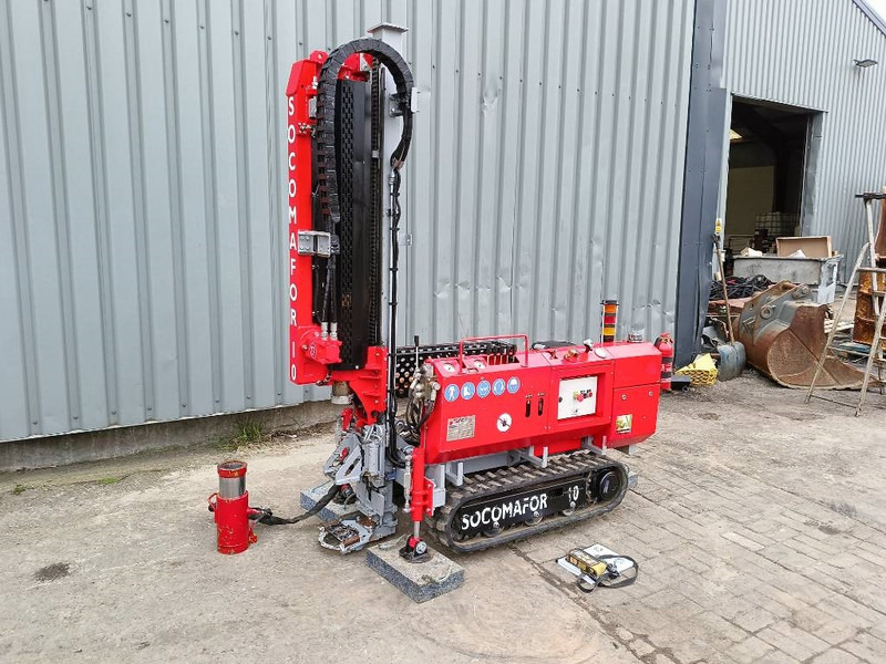 Socomafor 10 micro piling rig hei machine boor dri - Pile driver: picture 1 Socomafor 10 micro piling rig hei machine boor dri - Pile driver: picture 1