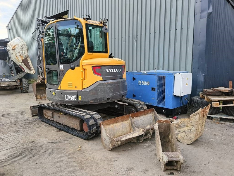 Volvo ECR 58 D rups graafmachine tracked excavator bagge - Mini excavator: picture 2 Volvo ECR 58 D rups graafmachine tracked excavator bagge - Mini excavator: picture 2