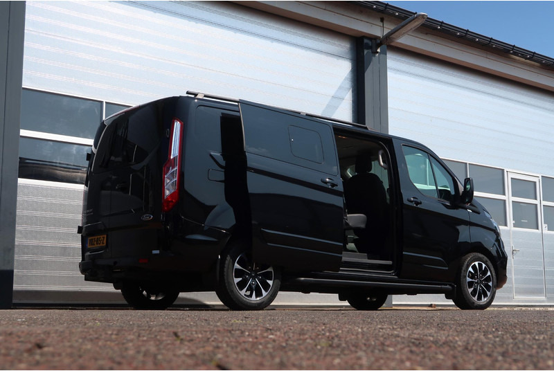 Small van, Combi van Ford Transit Custom 300 2.0 TDCI L2H1 Limited DC AUT/ LED/ CAMERA/ 2X DEUR/ LEDER/ ACC/ CARPLAY/ CLIMA/ TREKHAAK: picture 8