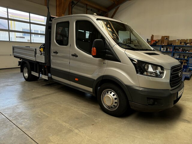 FORD Transit FT 350L Doka TdCI 1.2t Fassi Kran... - Flatbed van, Combi van: picture 4 FORD Transit FT 350L Doka TdCI 1.2t Fassi Kran... - Flatbed van, Combi van: picture 4