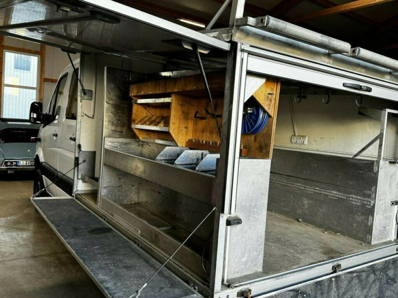 Flatbed van, Combi van Mercedes-Benz Sprinter 316 CDI Doka 4x4 Untersetzung: picture 10