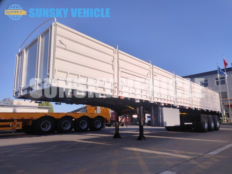 SUNSKY Drop Side semi trailer - Dropside/ Flatbed semi-trailer: picture 2 SUNSKY Drop Side semi trailer - Dropside/ Flatbed semi-trailer: picture 2