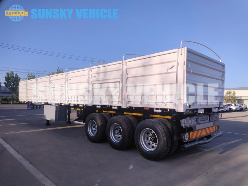 SUNSKY Drop Side semi trailer - Dropside/ Flatbed semi-trailer: picture 3 SUNSKY Drop Side semi trailer - Dropside/ Flatbed semi-trailer: picture 3