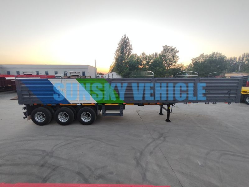 SUNSKY Drop Side semi trailer - Dropside/ Flatbed semi-trailer: picture 5 SUNSKY Drop Side semi trailer - Dropside/ Flatbed semi-trailer: picture 5