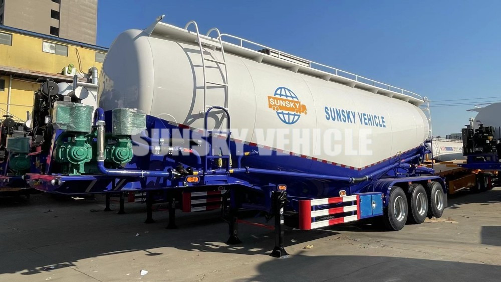 SUNSKY bulk cement trailer - Tank semi-trailer: picture 1 SUNSKY bulk cement trailer - Tank semi-trailer: picture 1