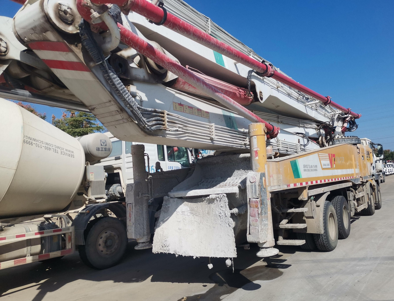 XCMG Factory Second Hand Hydraulic Concrete Pump HB62V 62m Cement Punp Truck For Sale - Concrete pump truck: picture 4 XCMG Factory Second Hand Hydraulic Concrete Pump HB62V 62m Cement Punp Truck For Sale - Concrete pump truck: picture 4
