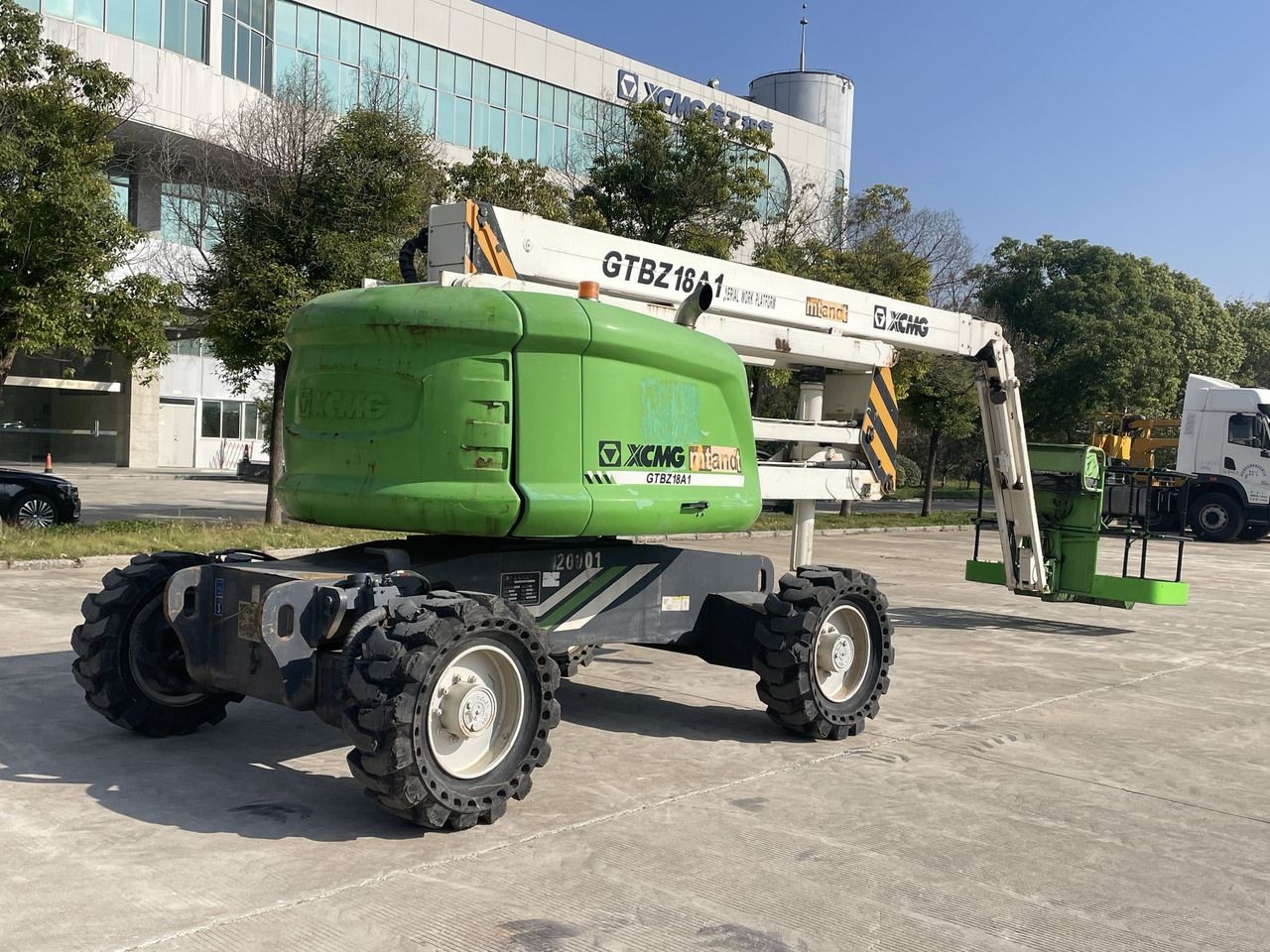 XCMG Official Used Towable Cherry Picker GTBZ18A1 18 Meters Aerial Work Platforms Best Sale - Articulated boom: picture 4 XCMG Official Used Towable Cherry Picker GTBZ18A1 18 Meters Aerial Work Platforms Best Sale - Articulated boom: picture 4