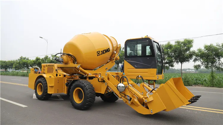New Concrete mixer truck XCMG official SLM3500S 3.5m3 small mobile self loading concrete mixer price list: picture 6