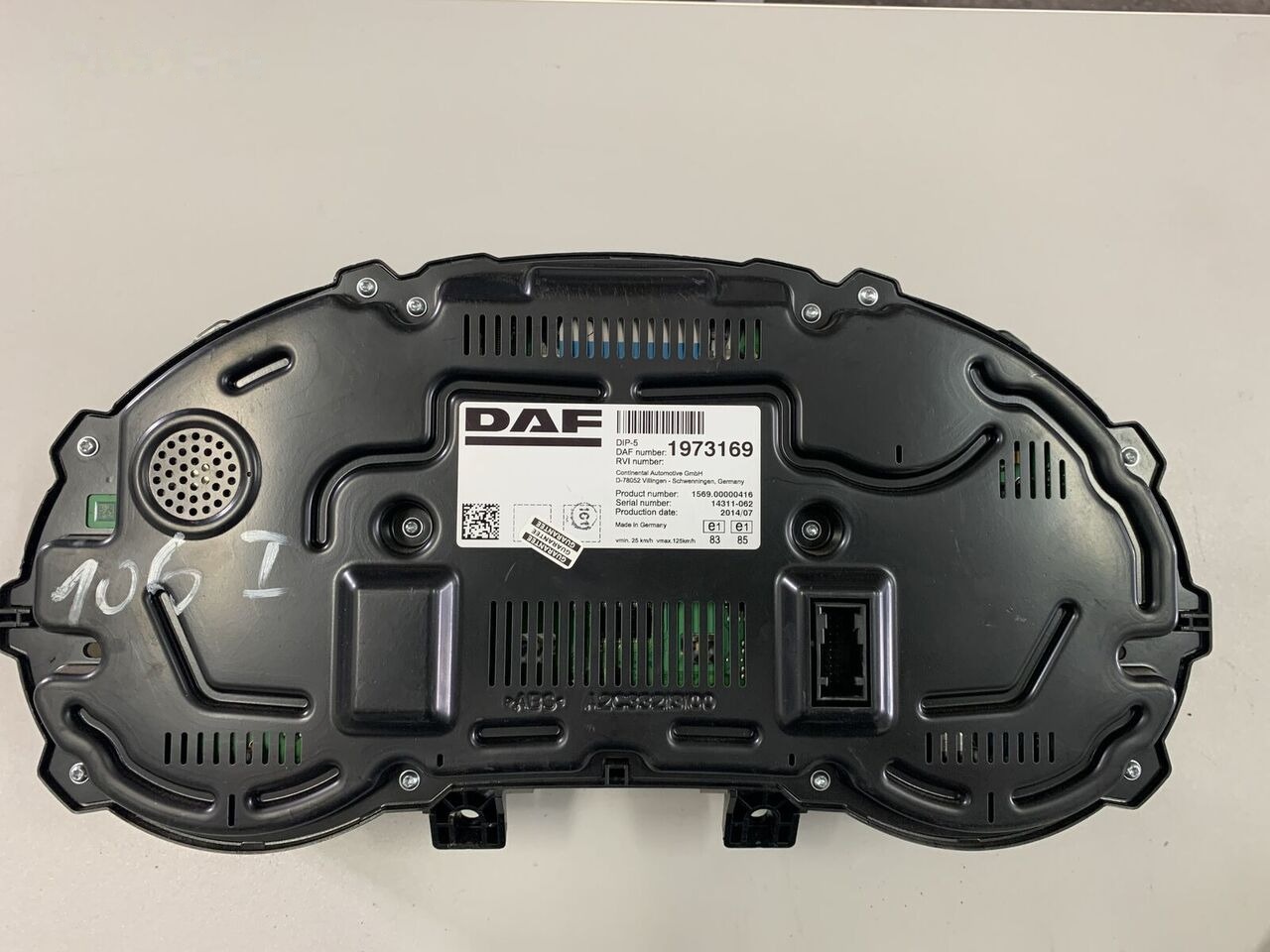 DAF XF 106 1973169 DAF XF 106 truck - Tachograph for Truck: picture 3 DAF XF 106 1973169 DAF XF 106 truck - Tachograph for Truck: picture 3