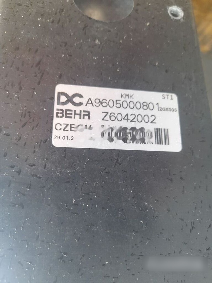 Mercedes-Benz ACTROS MP4 A9605000801 Mercedes-Benz truck - Radiator for Truck: picture 5 Mercedes-Benz ACTROS MP4 A9605000801 Mercedes-Benz truck - Radiator for Truck: picture 5