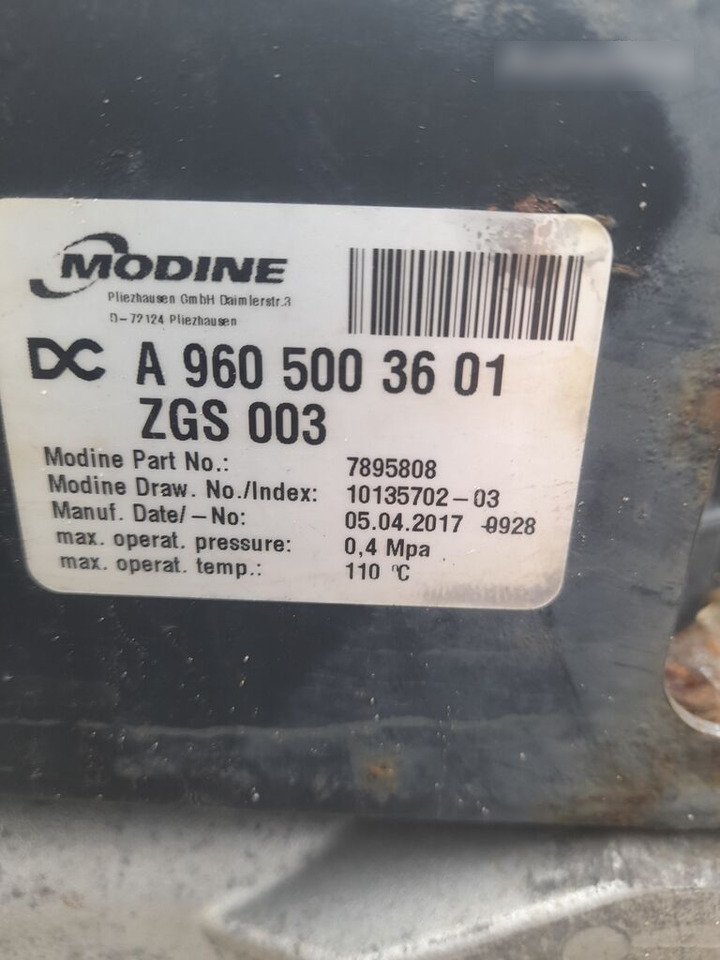 Mercedes-Benz ACTROS MP4 A9605003601 / A9605000002/ A9605053255 Mercedes-Benz truck - Radiator for Truck: picture 3 Mercedes-Benz ACTROS MP4 A9605003601 / A9605000002/ A9605053255 Mercedes-Benz truck - Radiator for Truck: picture 3