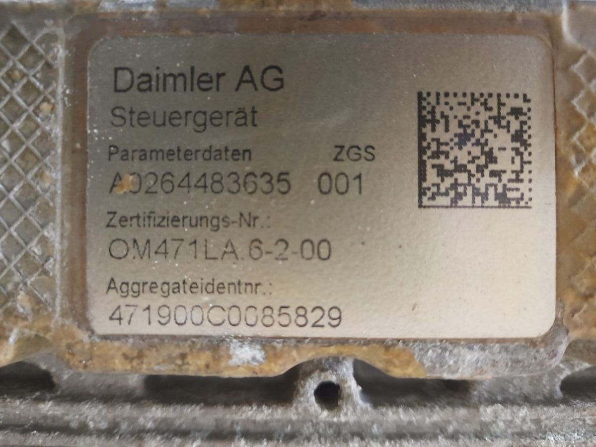 Mercedes-Benz Actros MP4 MCM2 OM470 OM471 Mercedes-Benz ACTROS MP4 truck - ECU for Truck: picture 3 Mercedes-Benz Actros MP4 MCM2 OM470 OM471 Mercedes-Benz ACTROS MP4 truck - ECU for Truck: picture 3