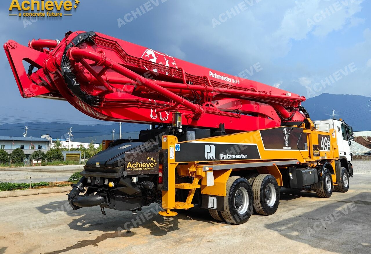 PUTZMEISTER Mercedes-Benz 4141 Putzmeister 49.5M 【ACHIEVE】TOP CONDITION!!! - Concrete pump truck: picture 2 PUTZMEISTER Mercedes-Benz 4141 Putzmeister 49.5M 【ACHIEVE】TOP CONDITION!!! - Concrete pump truck: picture 2