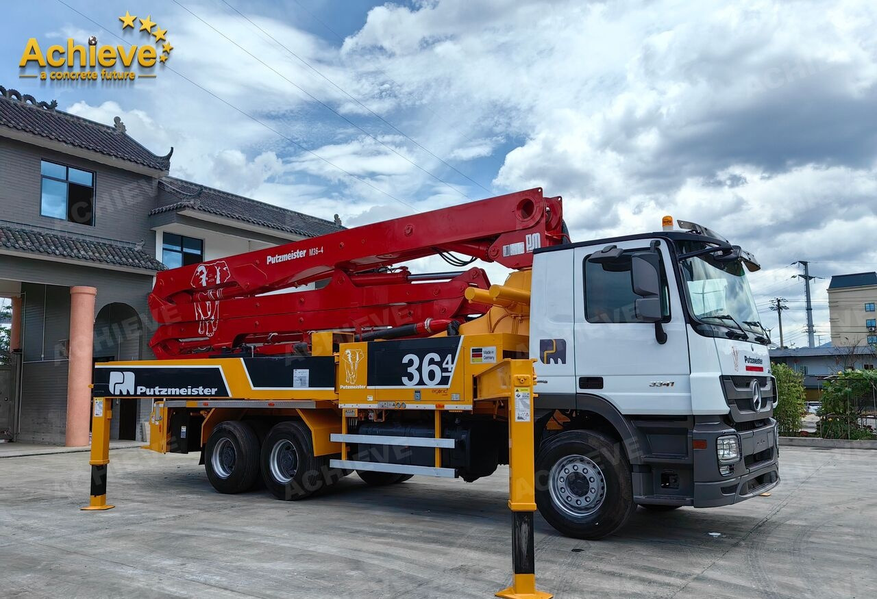 PUTZMEISTER Mercedes-Benz M36-4 2018 ACTROS 3341【ACHIEVE】TOP CONDITION!!! - Concrete pump truck: picture 2 PUTZMEISTER Mercedes-Benz M36-4 2018 ACTROS 3341【ACHIEVE】TOP CONDITION!!! - Concrete pump truck: picture 2