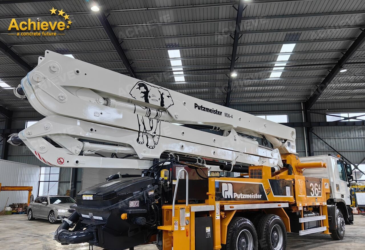 PUTZMEISTER PUTZMEISTER M36-4Z 2013 HOT SALE Mercedes-Benz【ACHIEVE】TOP CONDITION!!! - Concrete pump truck: picture 3 PUTZMEISTER PUTZMEISTER M36-4Z 2013 HOT SALE Mercedes-Benz【ACHIEVE】TOP CONDITION!!! - Concrete pump truck: picture 3