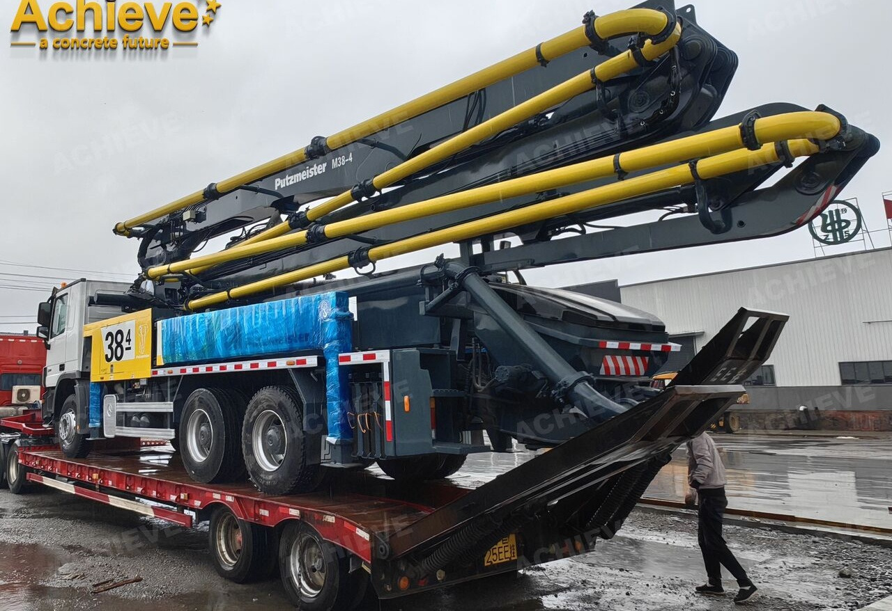 PUTZMEISTER PUTZMEISTER M38-4Z 2013 HOT SALE Mercedes-Benz【ACHIEVE】TOP CONDITION!!! - Concrete pump truck: picture 5 PUTZMEISTER PUTZMEISTER M38-4Z 2013 HOT SALE Mercedes-Benz【ACHIEVE】TOP CONDITION!!! - Concrete pump truck: picture 5
