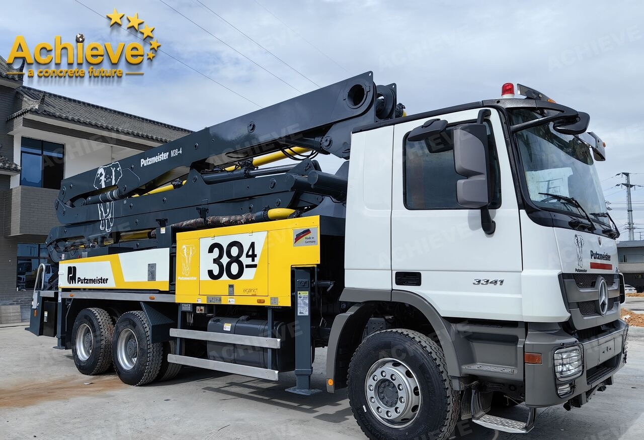 PUTZMEISTER PUTZMEISTER M38-4Z 2013 HOT SALE Mercedes-Benz【ACHIEVE】TOP CONDITION!!! - Concrete pump truck: picture 2 PUTZMEISTER PUTZMEISTER M38-4Z 2013 HOT SALE Mercedes-Benz【ACHIEVE】TOP CONDITION!!! - Concrete pump truck: picture 2