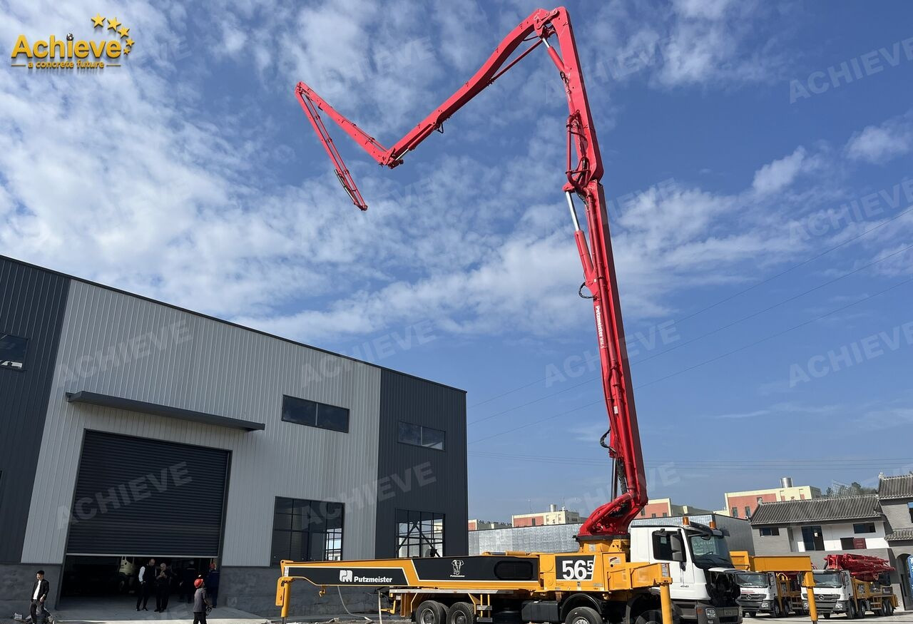 Putzmeister Putzmeister M56-4RZ Actros 4141Mercedes-Benz Concrete pump truck 【ACHIEVE】TOP CONDITION!!! - Concrete pump truck: picture 4 Putzmeister Putzmeister M56-4RZ Actros 4141Mercedes-Benz Concrete pump truck 【ACHIEVE】TOP CONDITION!!! - Concrete pump truck: picture 4