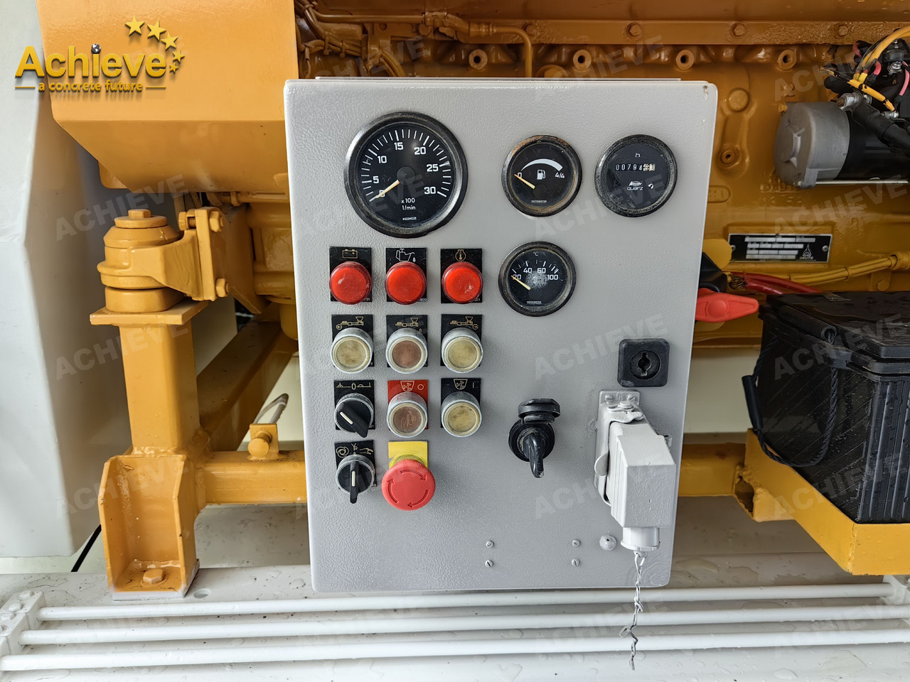 New Stationary concrete pump Schwing BP2000 5000kg 2008 Concrete Pump With Brand New High Quality 【ACHIEVE】 TOP CONDITION!!!: picture 22
