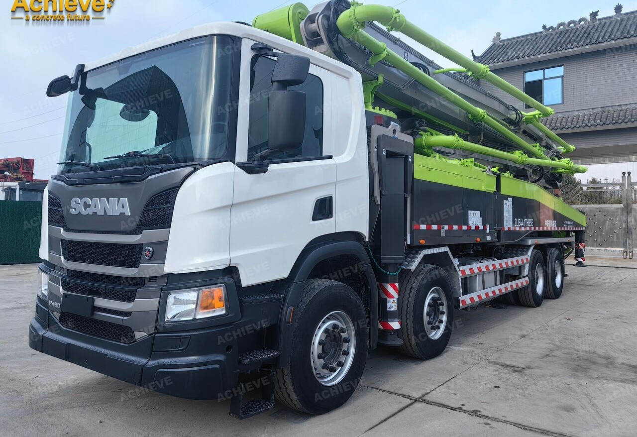 ZOOMLION ZOOMLION 2019 ZOOMLION 56X-6RZ 56M Scania P450 8x4【ACHIEVE】TOP CONDITION!!! - Concrete pump truck: picture 1 ZOOMLION ZOOMLION 2019 ZOOMLION 56X-6RZ 56M Scania P450 8x4【ACHIEVE】TOP CONDITION!!! - Concrete pump truck: picture 1