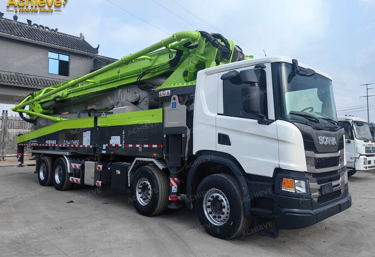 ZOOMLION ZOOMLION 2019 ZOOMLION 56X-6RZ 56M Scania P450 8x4【ACHIEVE】TOP CONDITION!!! - Concrete pump truck: picture 2 ZOOMLION ZOOMLION 2019 ZOOMLION 56X-6RZ 56M Scania P450 8x4【ACHIEVE】TOP CONDITION!!! - Concrete pump truck: picture 2