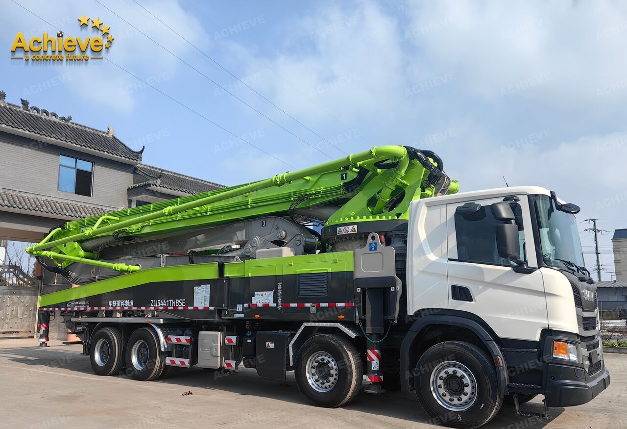 Concrete pump truck ZOOMLION ZOOMLION 2019 ZOOMLION 56X-6RZ 56M Scania P450 8x4【ACHIEVE】TOP CONDITION!!!: picture 22