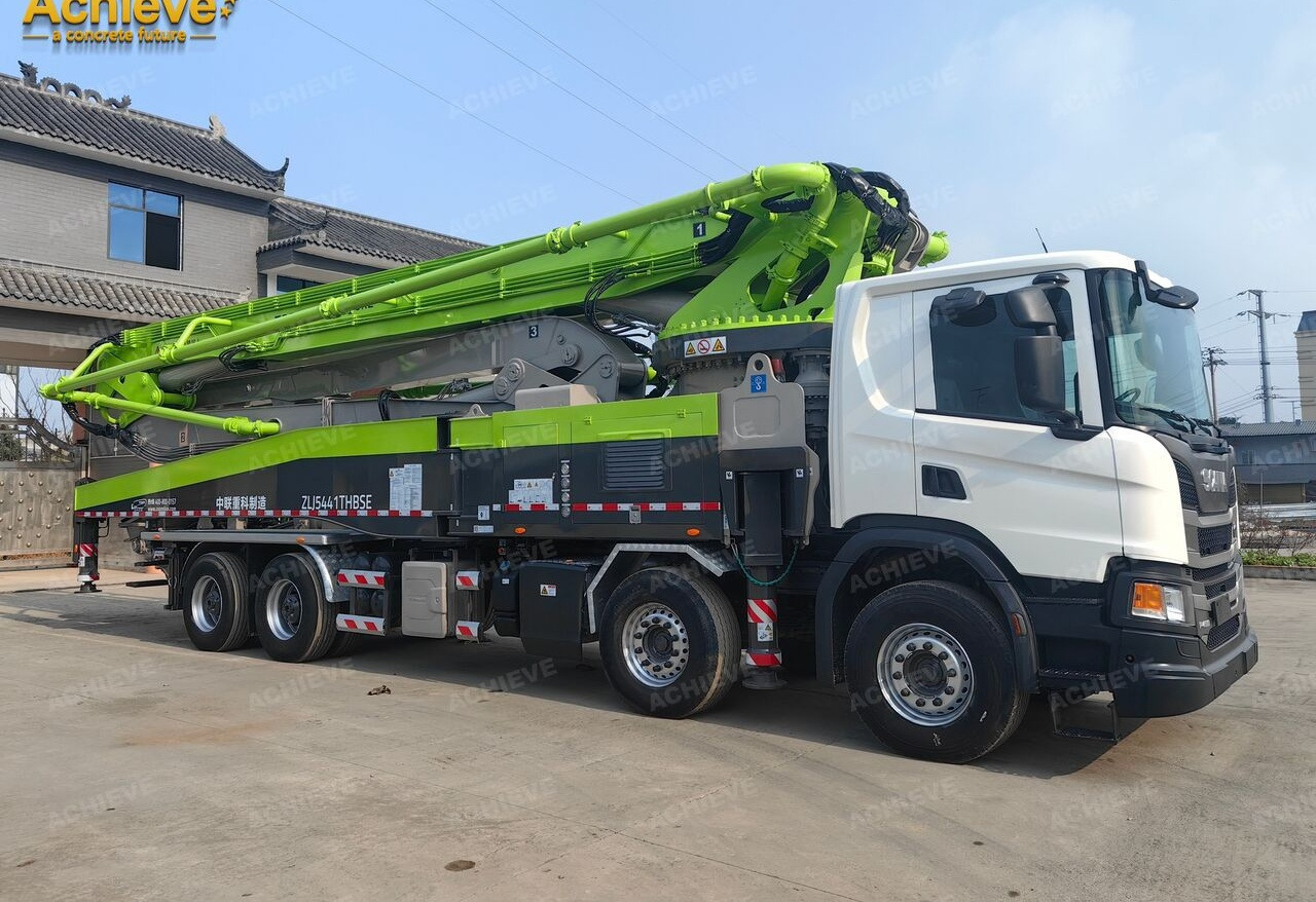 Concrete pump truck ZOOMLION ZOOMLION 2019 ZOOMLION 56X-6RZ 56M Scania P450 8x4【ACHIEVE】TOP CONDITION!!!: picture 10