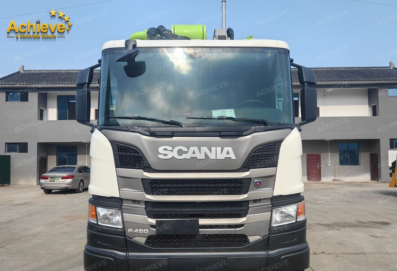Concrete pump truck ZOOMLION ZOOMLION 2019 ZOOMLION 56X-6RZ 56M Scania P450 8x4【ACHIEVE】TOP CONDITION!!!: picture 12
