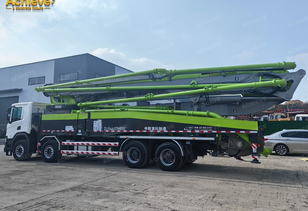 Concrete pump truck ZOOMLION ZOOMLION 2019 ZOOMLION 56X-6RZ 56M Scania P450 8x4【ACHIEVE】TOP CONDITION!!!: picture 16