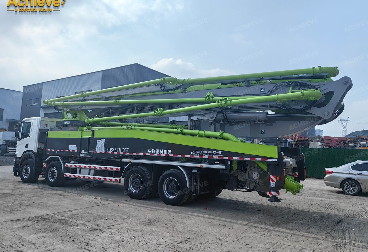 Concrete pump truck ZOOMLION ZOOMLION 2019 ZOOMLION 56X-6RZ 56M Scania P450 8x4【ACHIEVE】TOP CONDITION!!!: picture 15
