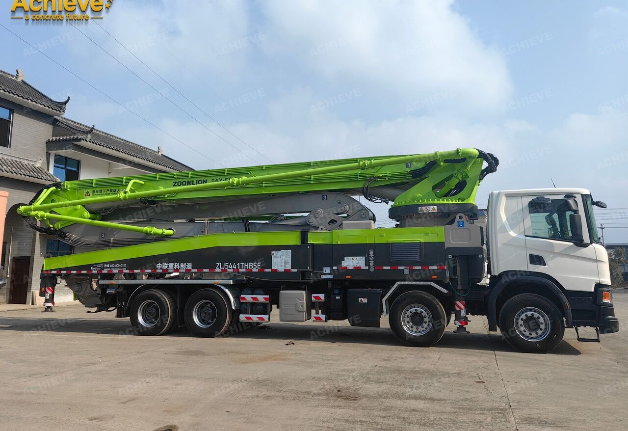 Concrete pump truck ZOOMLION ZOOMLION 2019 ZOOMLION 56X-6RZ 56M Scania P450 8x4【ACHIEVE】TOP CONDITION!!!: picture 21