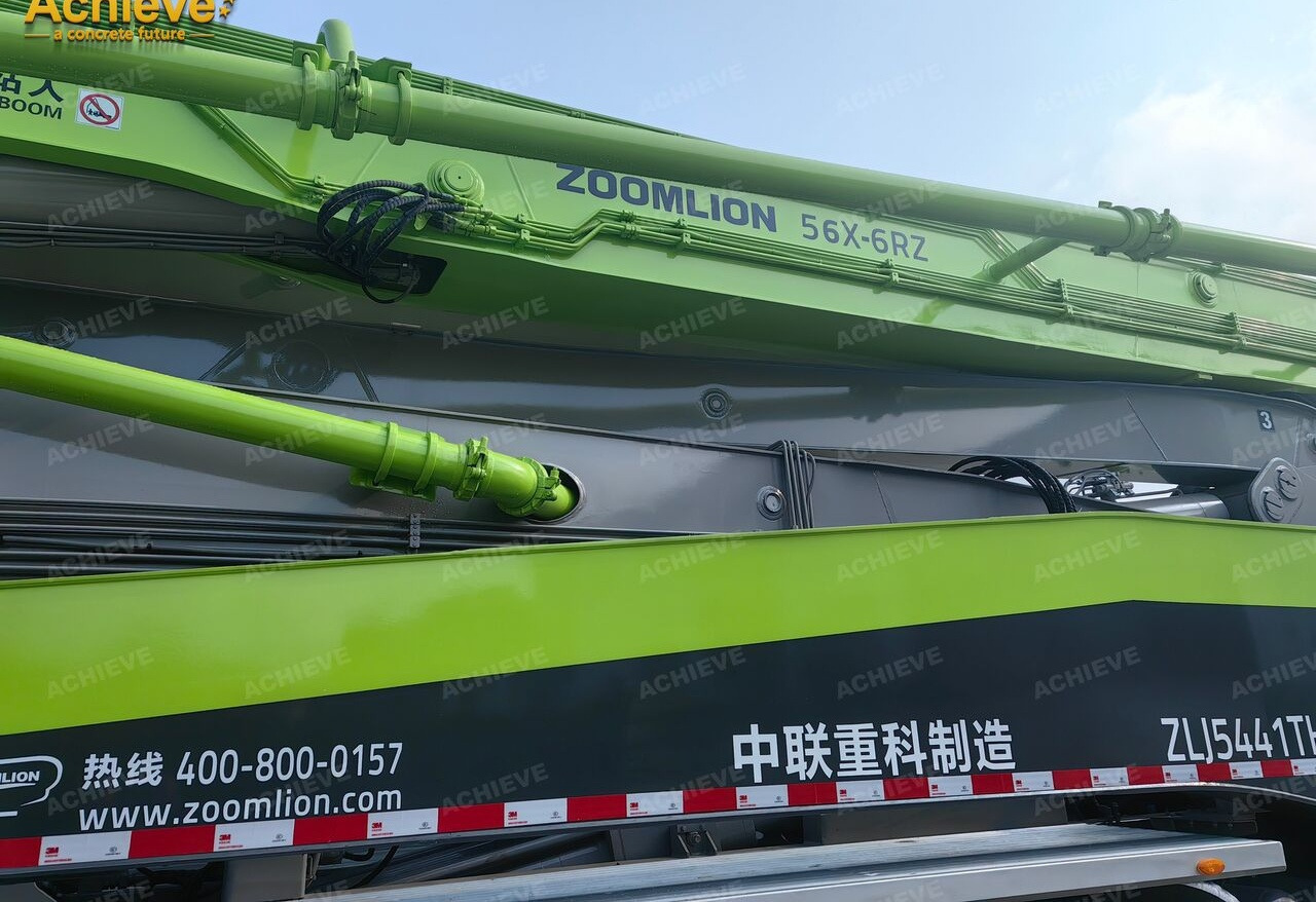 Concrete pump truck ZOOMLION ZOOMLION 2019 ZOOMLION 56X-6RZ 56M Scania P450 8x4【ACHIEVE】TOP CONDITION!!!: picture 18